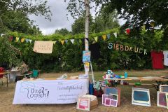 Siebdruckaktion beim AStA Open Air '22