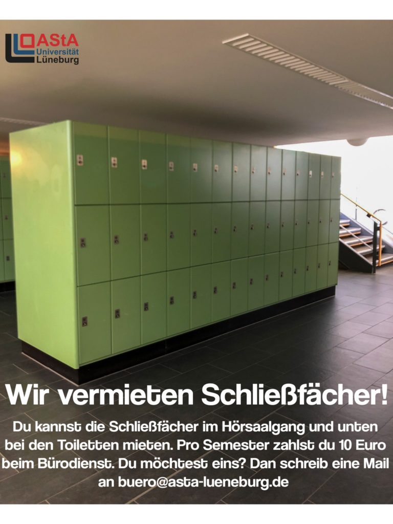 Lockers – AStA Universität Lüneburg