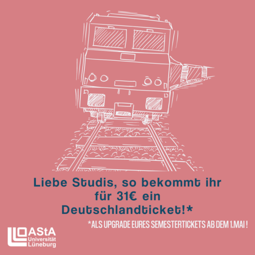 Liebe Studis, so bekommt ihr für 31€ ein Deutschlandticket, als Upgrade eures Semestertickets!